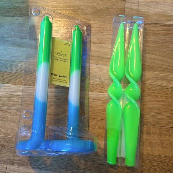 BRAND NEW Bundle of 2 - Ashland Neon Candles - Picture 1 of 8
